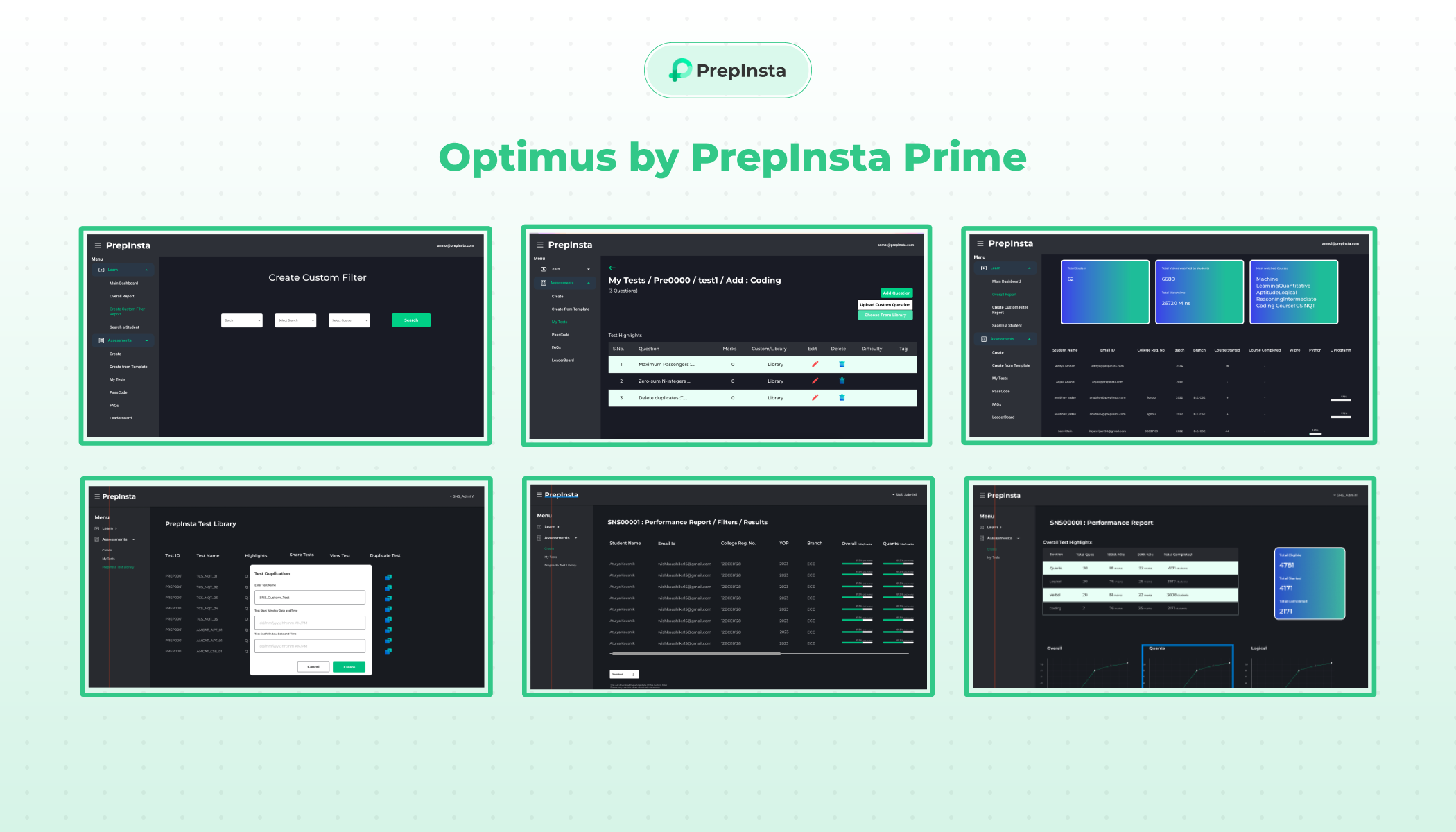 PrepInsta Unveils Optimus by PrepInsta Prime